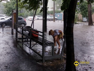 Краснодар затопило за 1 час. ФОТО